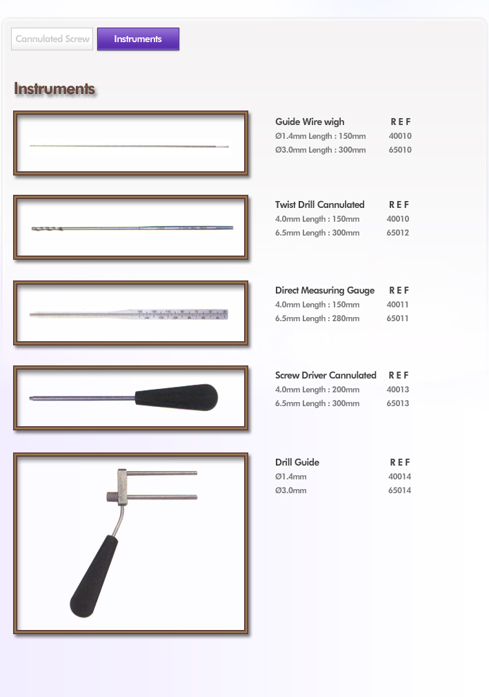Instruments